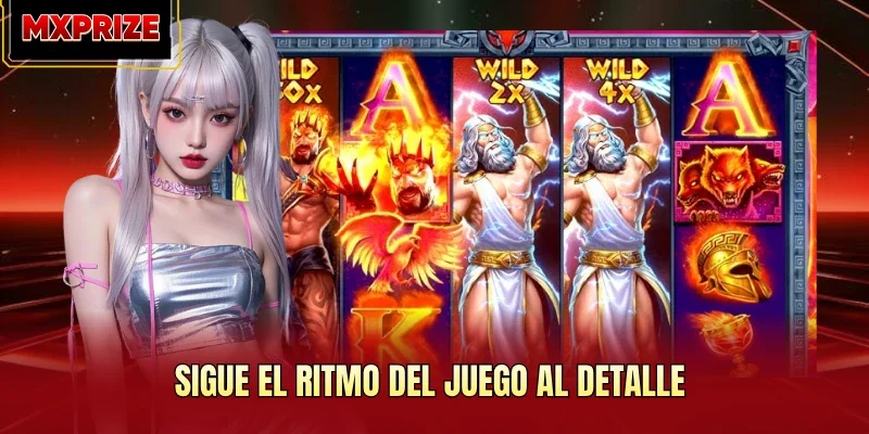 Sigue el ritmo del juego al detalle Sigue el ritmo del juego al detalle