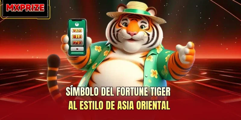 Símbolo del Fortune Tiger al estilo de Asia Oriental Símbolo del Fortune Tiger al estilo de Asia Oriental